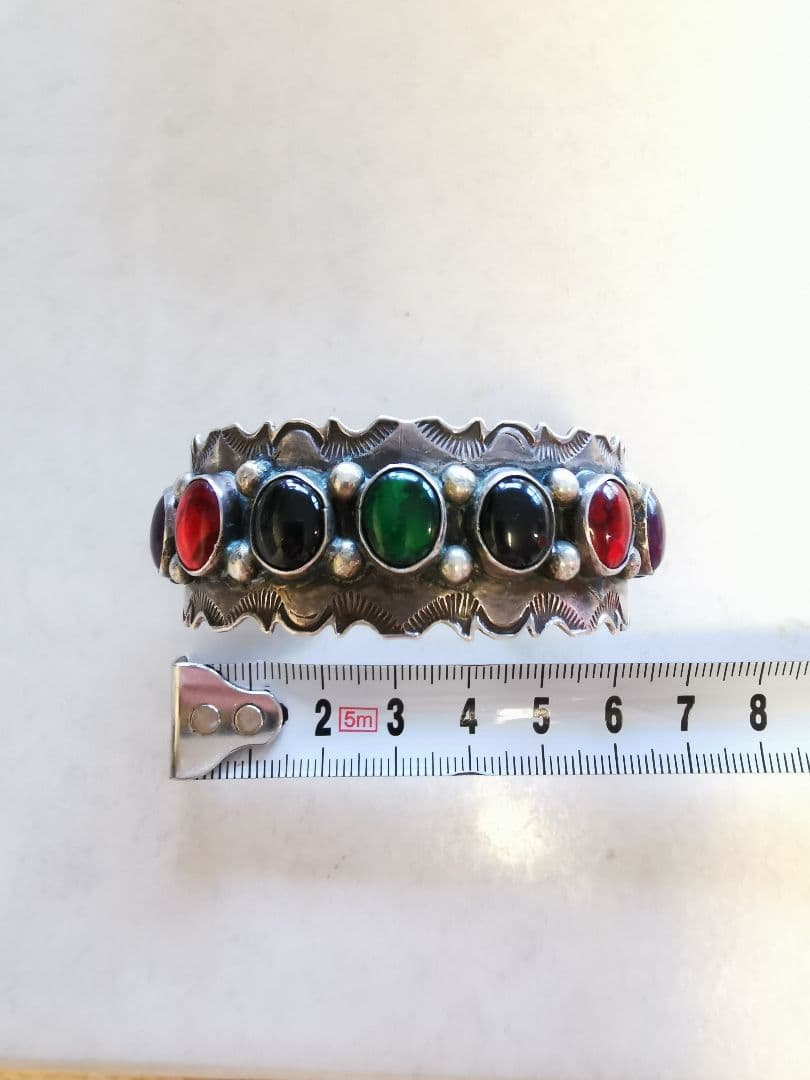 世界で１つ。一点物アンティーク　バングル　インディアンジュエリー