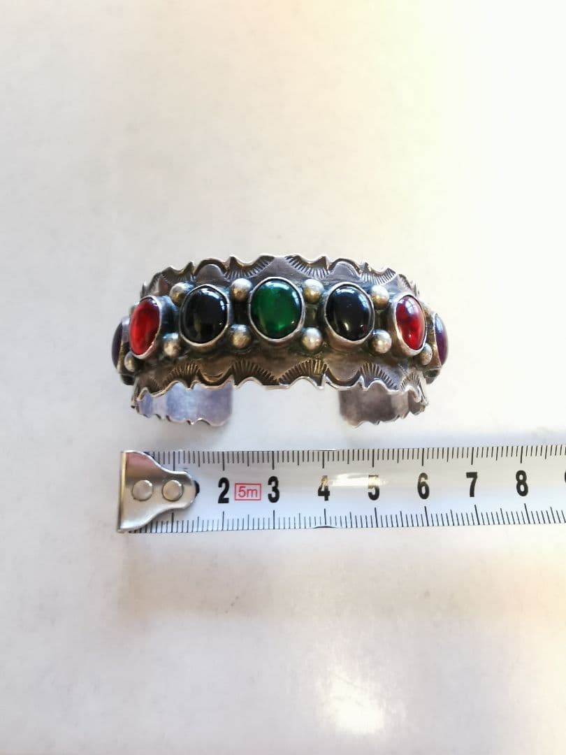 世界で１つ。一点物アンティーク　バングル　インディアンジュエリー