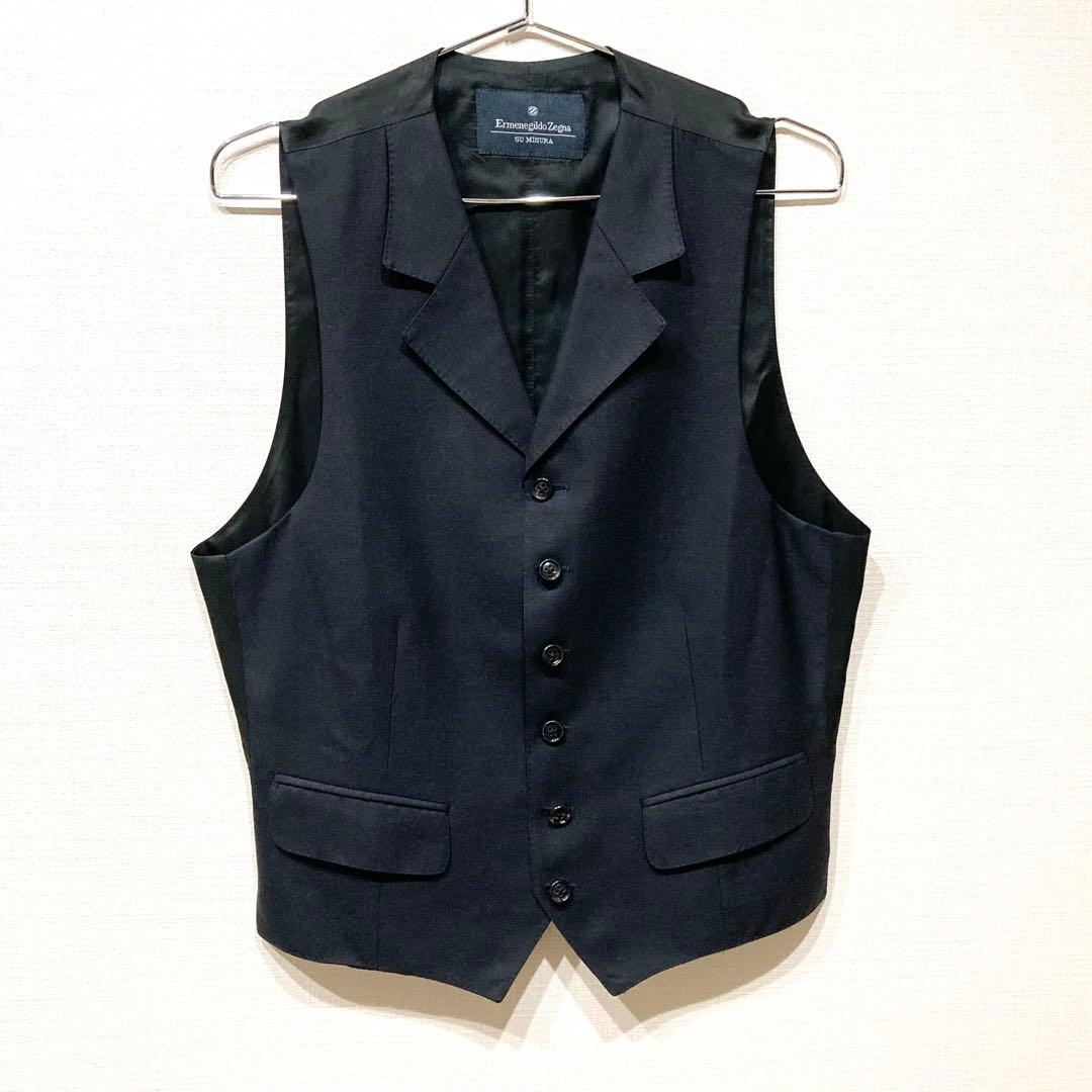 エルメネジルドゼニア　スリーピース　スーツ　15Milmil15 ダークグレー