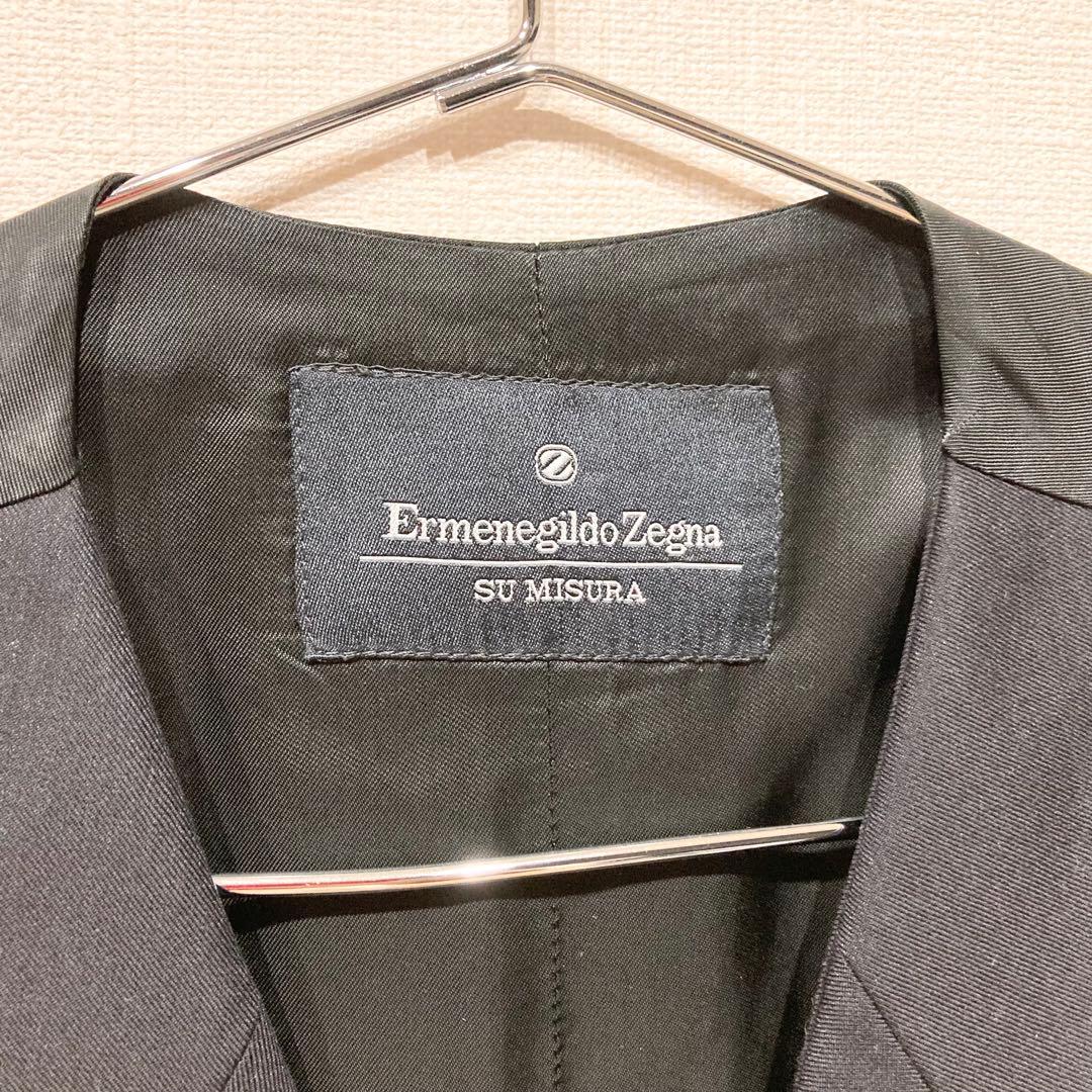 エルメネジルドゼニア　スリーピース　スーツ　15Milmil15 ダークグレー