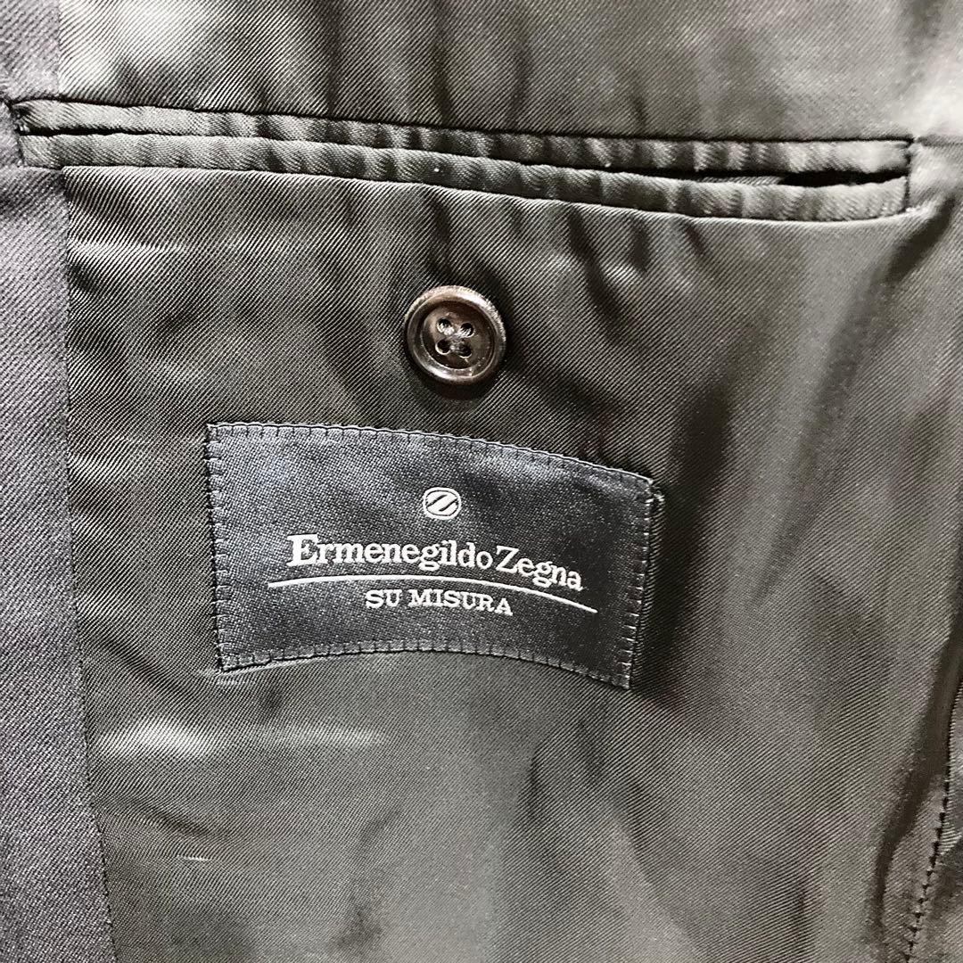 エルメネジルドゼニア　スリーピース　スーツ　15Milmil15 ダークグレー