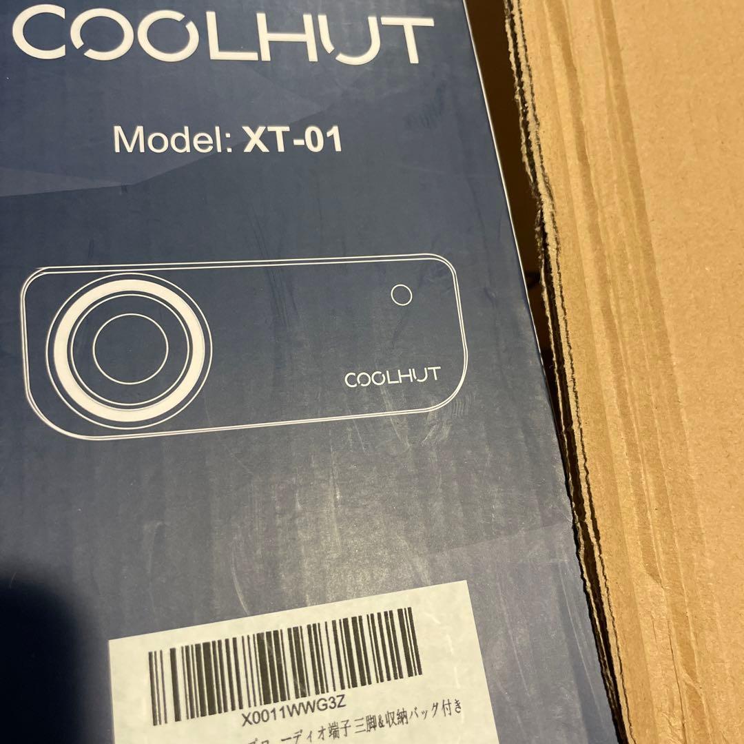 FINATI CoolHut プロジェクター 小型 家庭用 XT-01