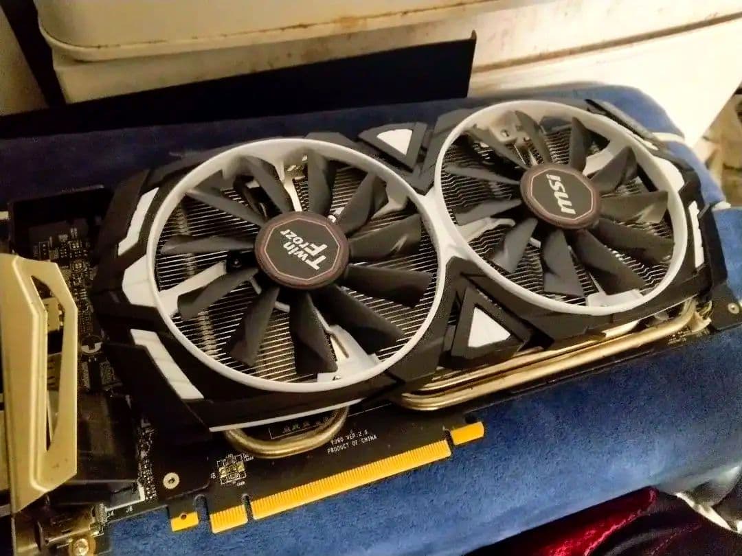 MSI GTX1080Ti ARMOR 11Gb OC 動作未確認