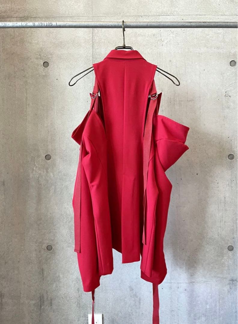 ジャケット・アウター SHIROMA 24AW off shoulder jacket