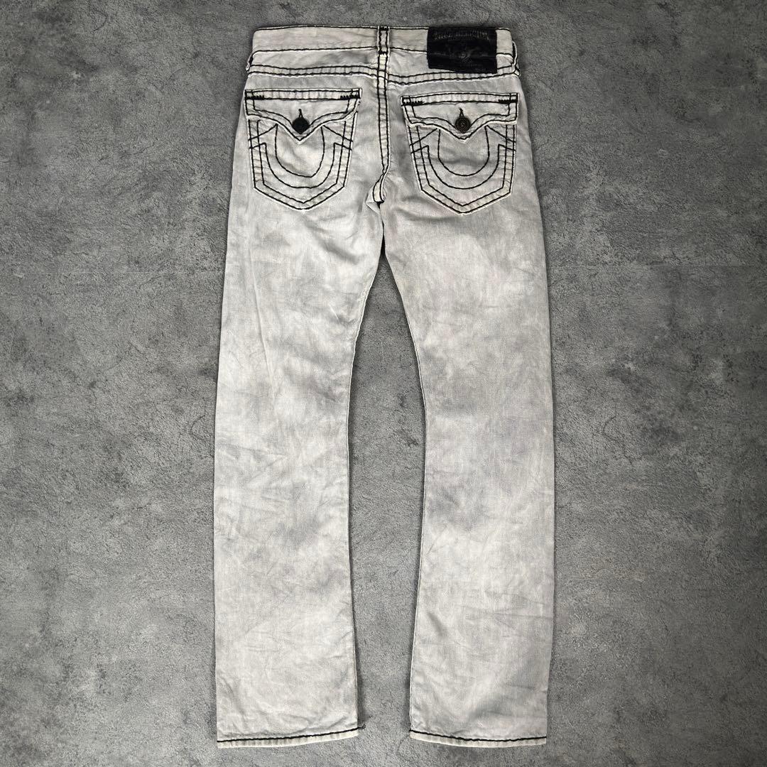 TRUE RELIGION RICKY SUPER T ダメージ加工デニムパンツ