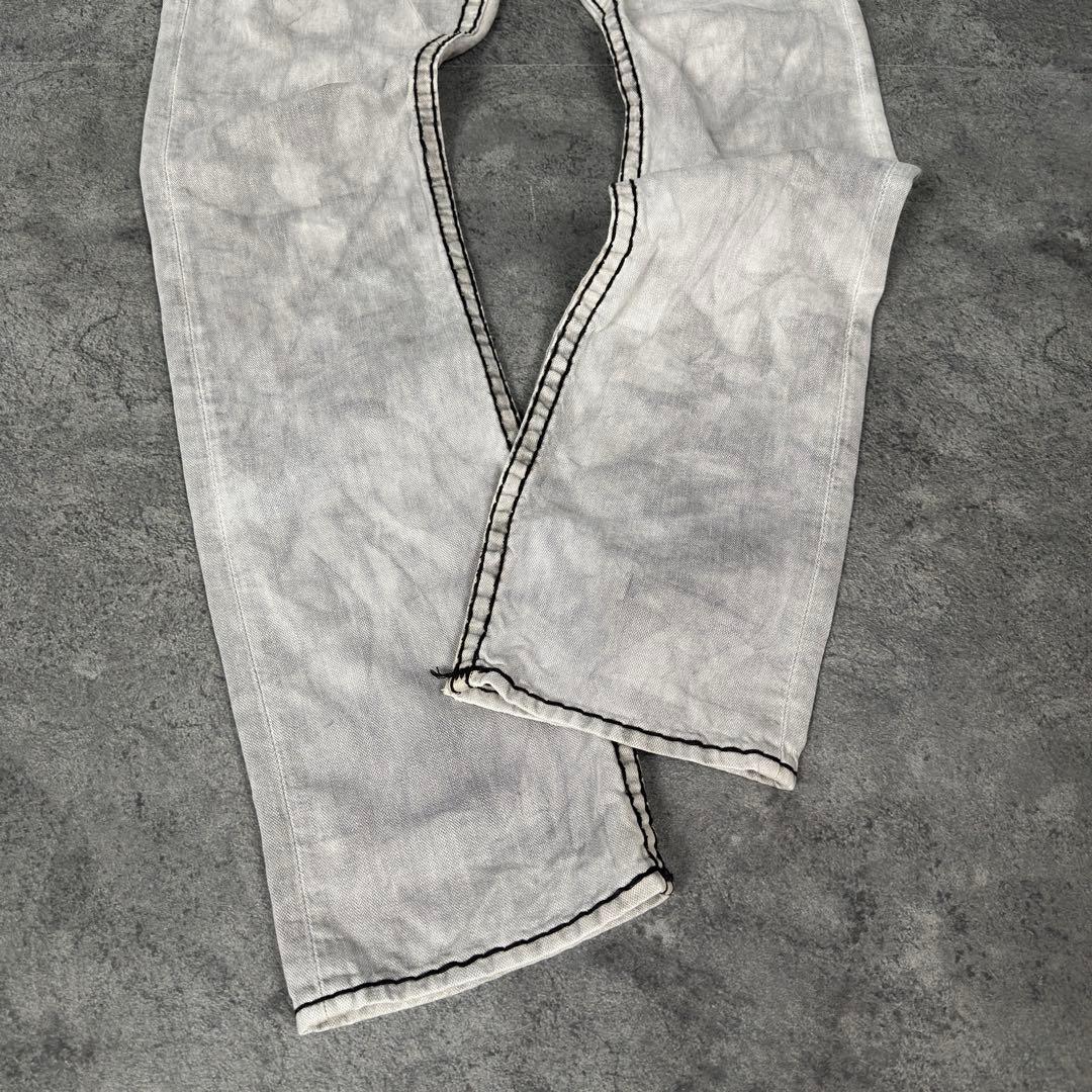 TRUE RELIGION RICKY SUPER T ダメージ加工デニムパンツ