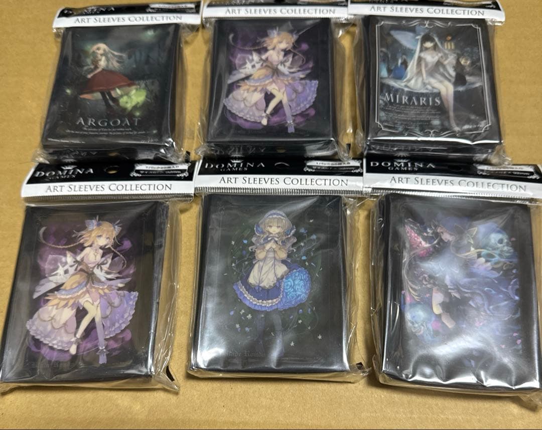 サプライ・アクセサリ・グッズ domina games art sleeves collection