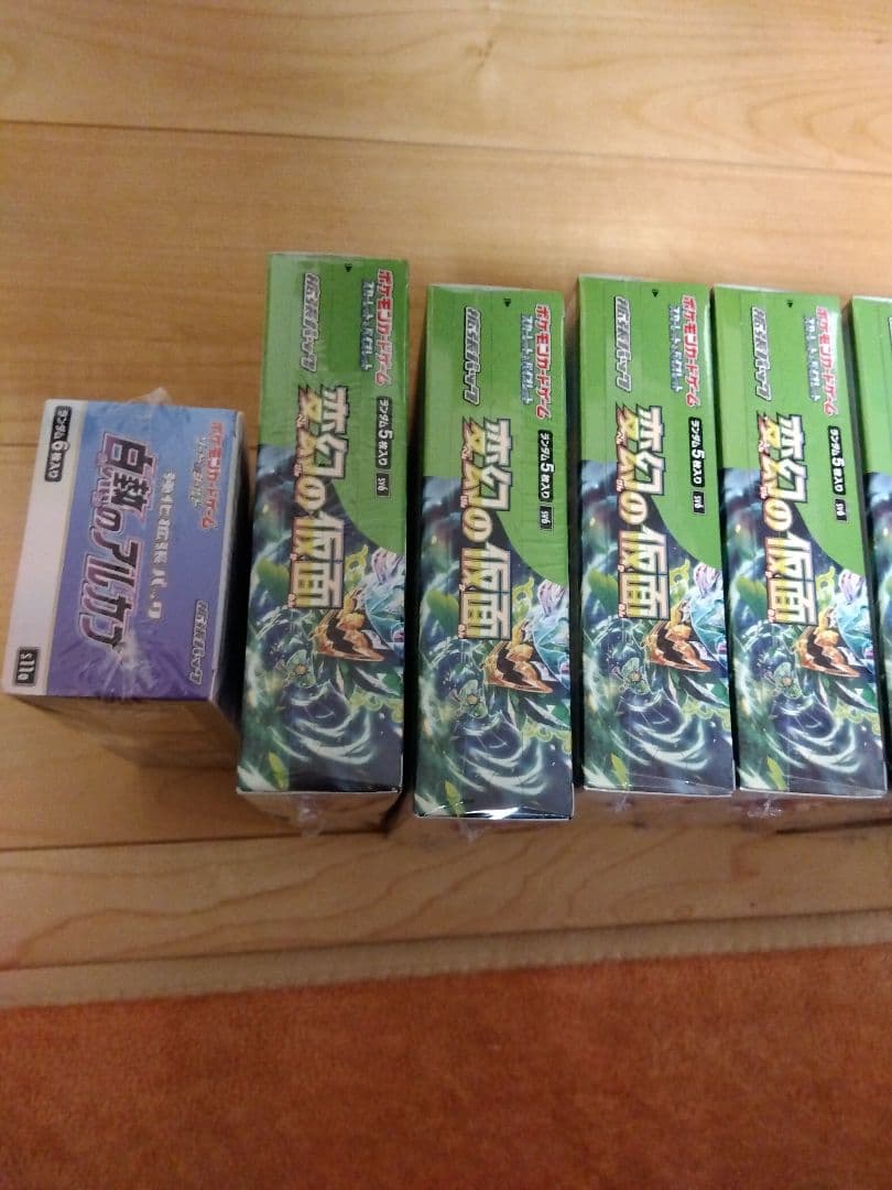 変幻の仮面　9BOX　シュリンク付＋白熱のアルカナ　1BOXシュリンク付