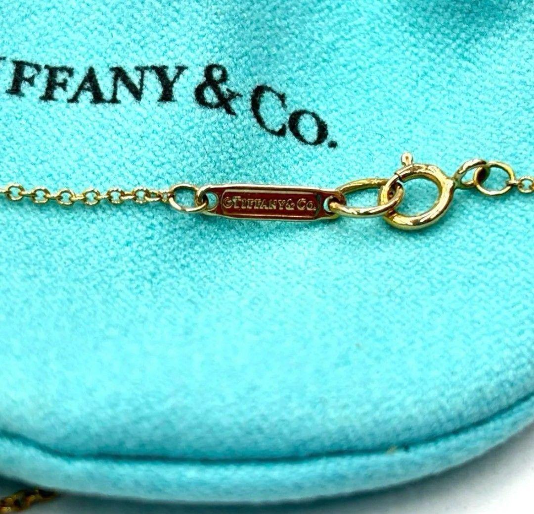 ティファニー アトラス オープン ミニ ネックレス K18 750