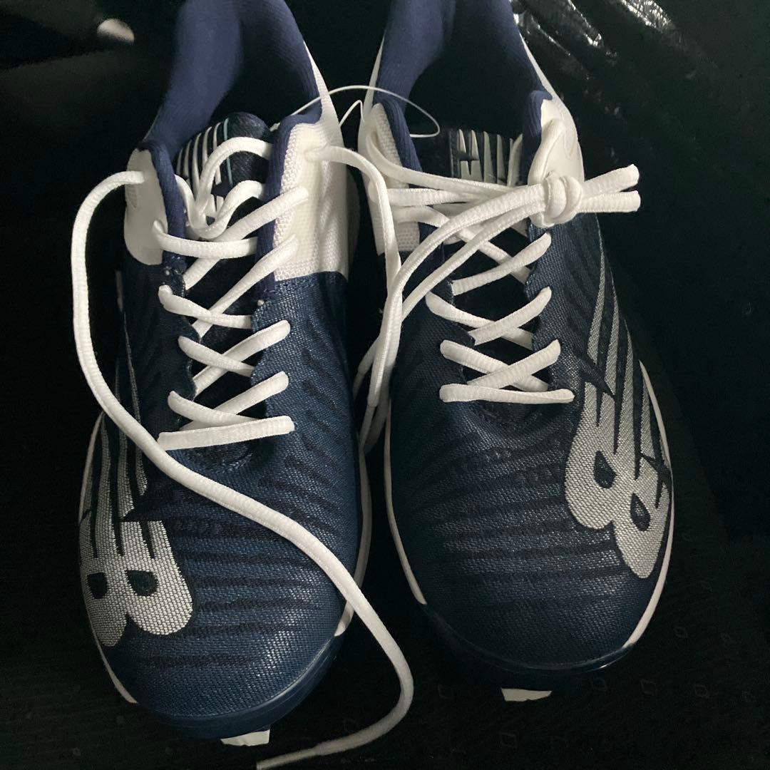 New Balance PL4040N6ポイントスパイク　ネイビー/ホワイト