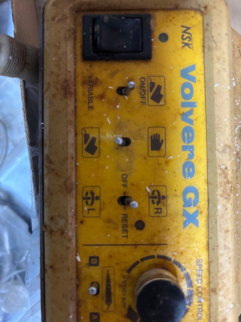 歯科技工用中西ポルバーGX用ハンドピースのみコード付き