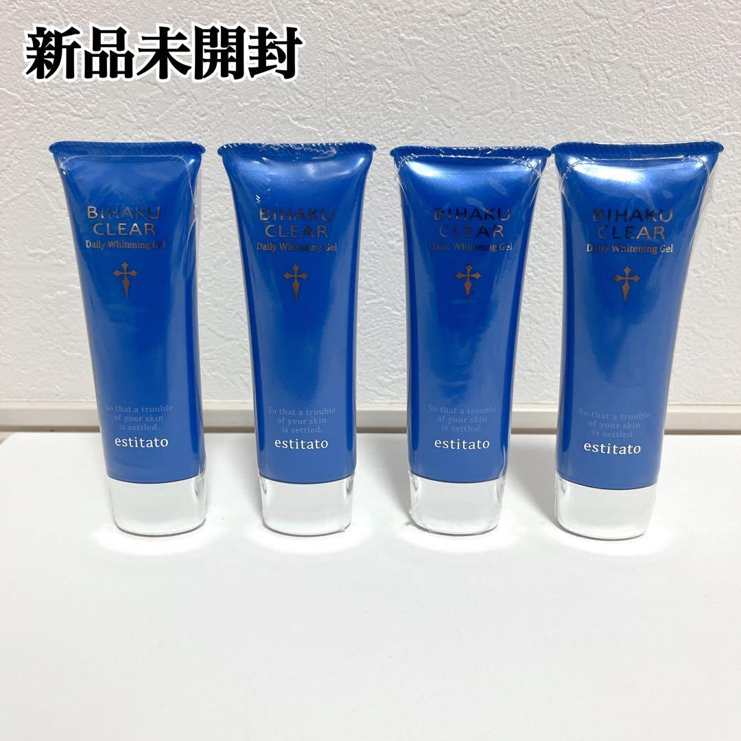 BIHAKU CLEAR ビハククリア 美白ゲルクリーム M 50g 4本セット