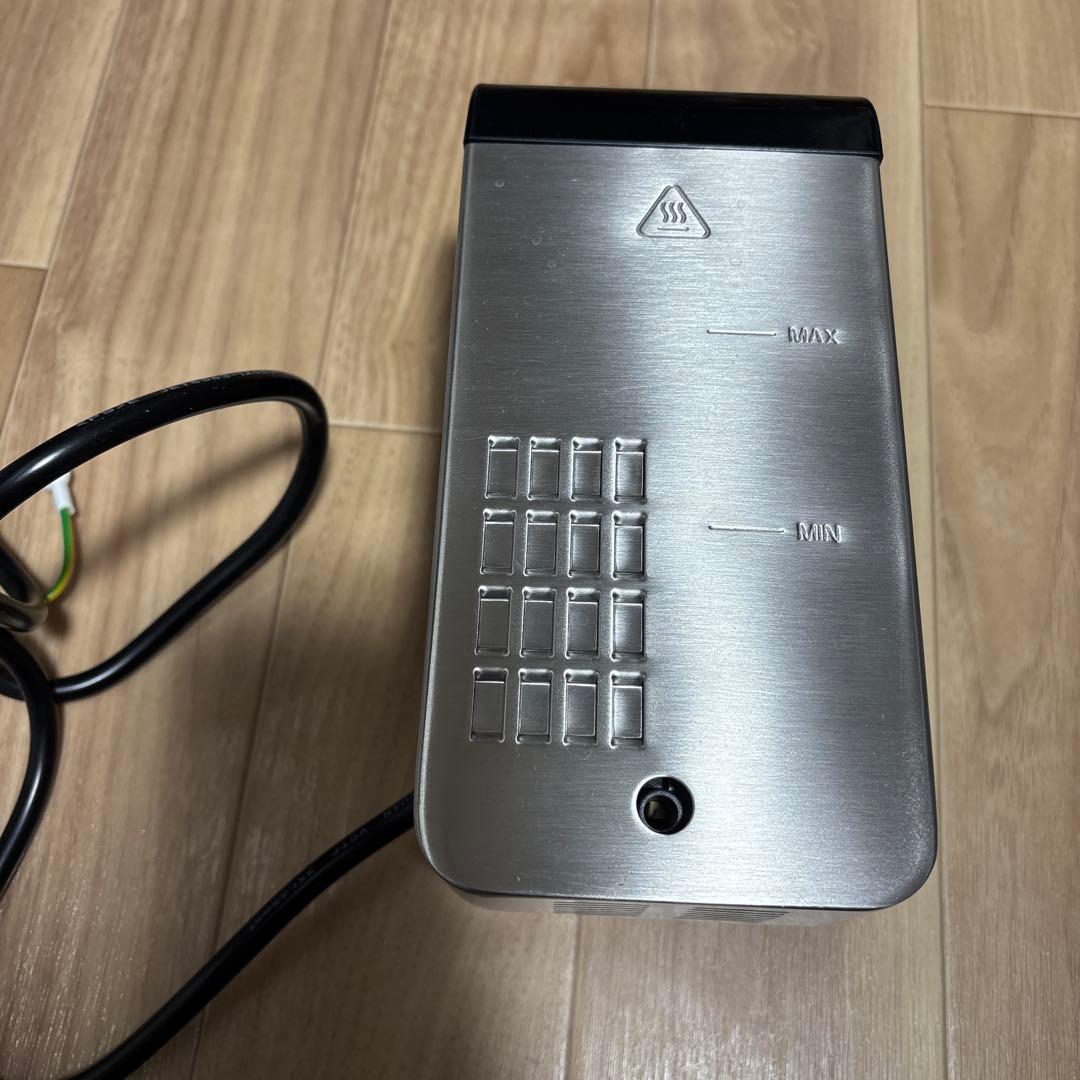 WEVAC 低温調理器 ブラック 透明容器付