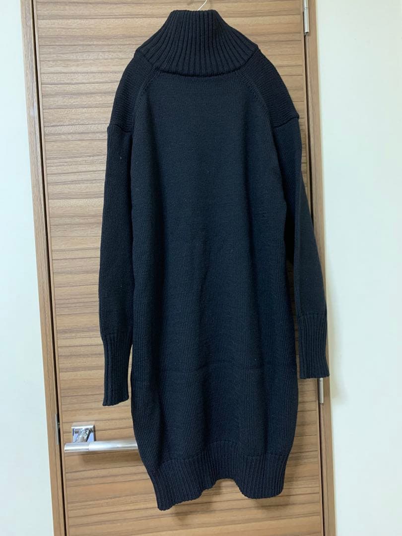 目黒越子さんDemi-Luxe BEAMS フリースタイルニット.M ブラック