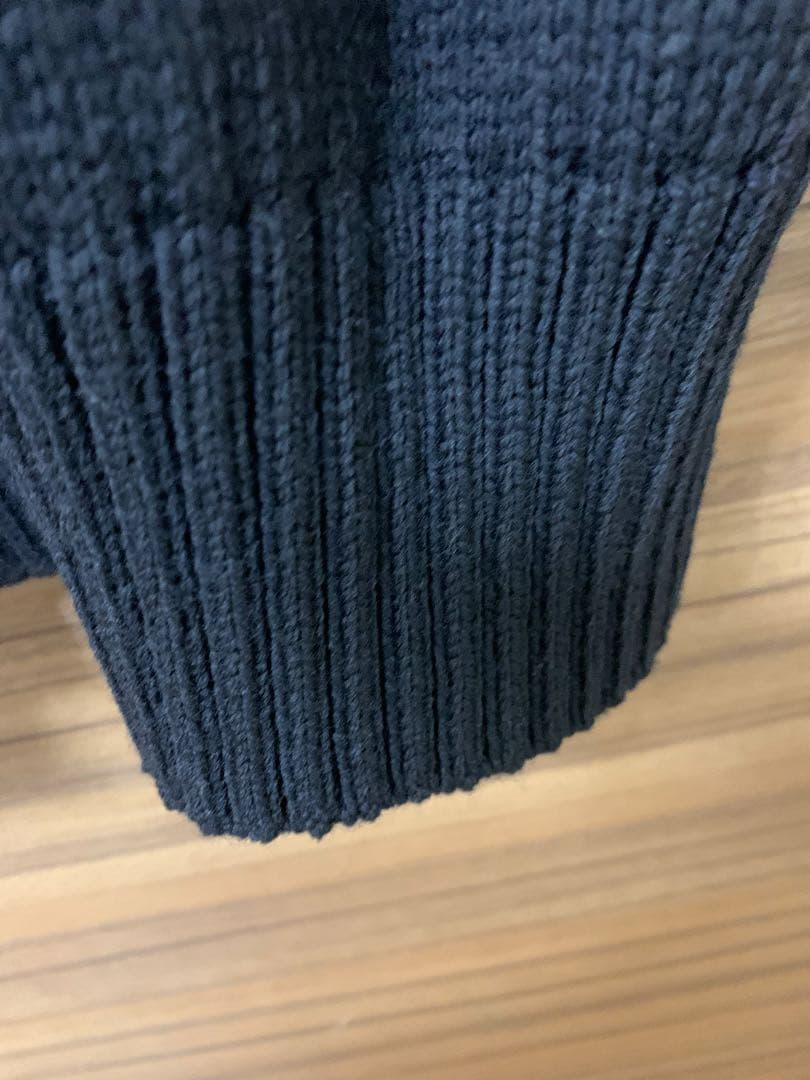 目黒越子さんDemi-Luxe BEAMS フリースタイルニット.M ブラック