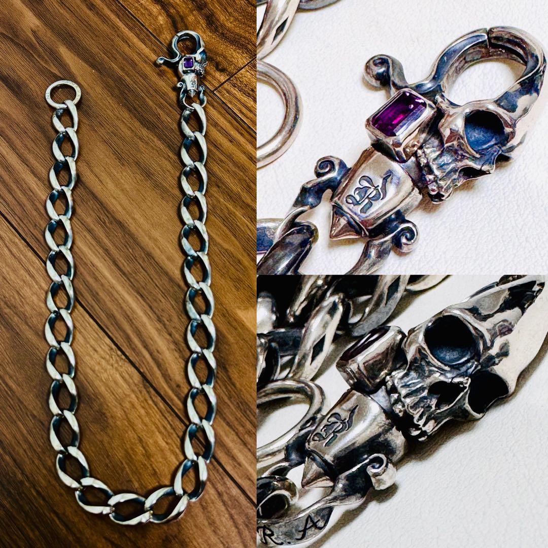 38万円購入　ロックンライド　シルバー925 ウォレットチェーン　アクセサリー