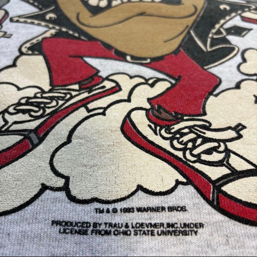 USA製　ルーニーテューンズ　スウェットXLサイズ　グレー　1993年製