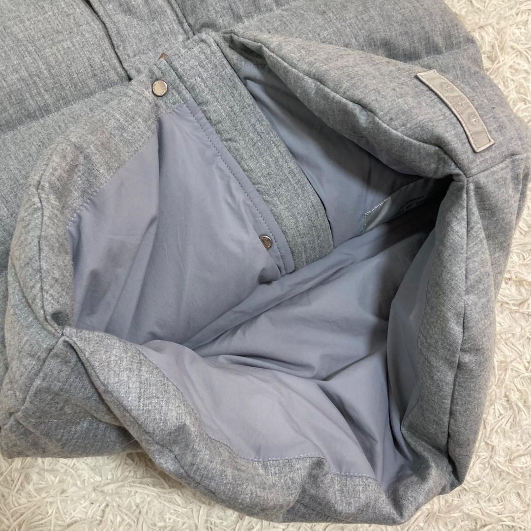 15795✨極美品✨タトラス ドラゴ ウールカシミヤ ダウンベスト/1/グレー