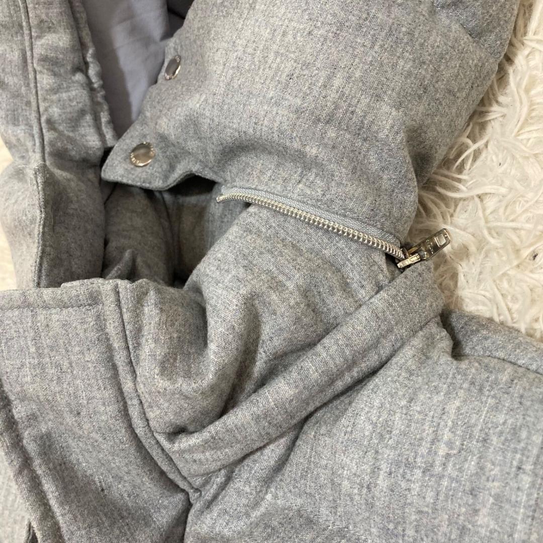 15795✨極美品✨タトラス ドラゴ ウールカシミヤ ダウンベスト/1/グレー