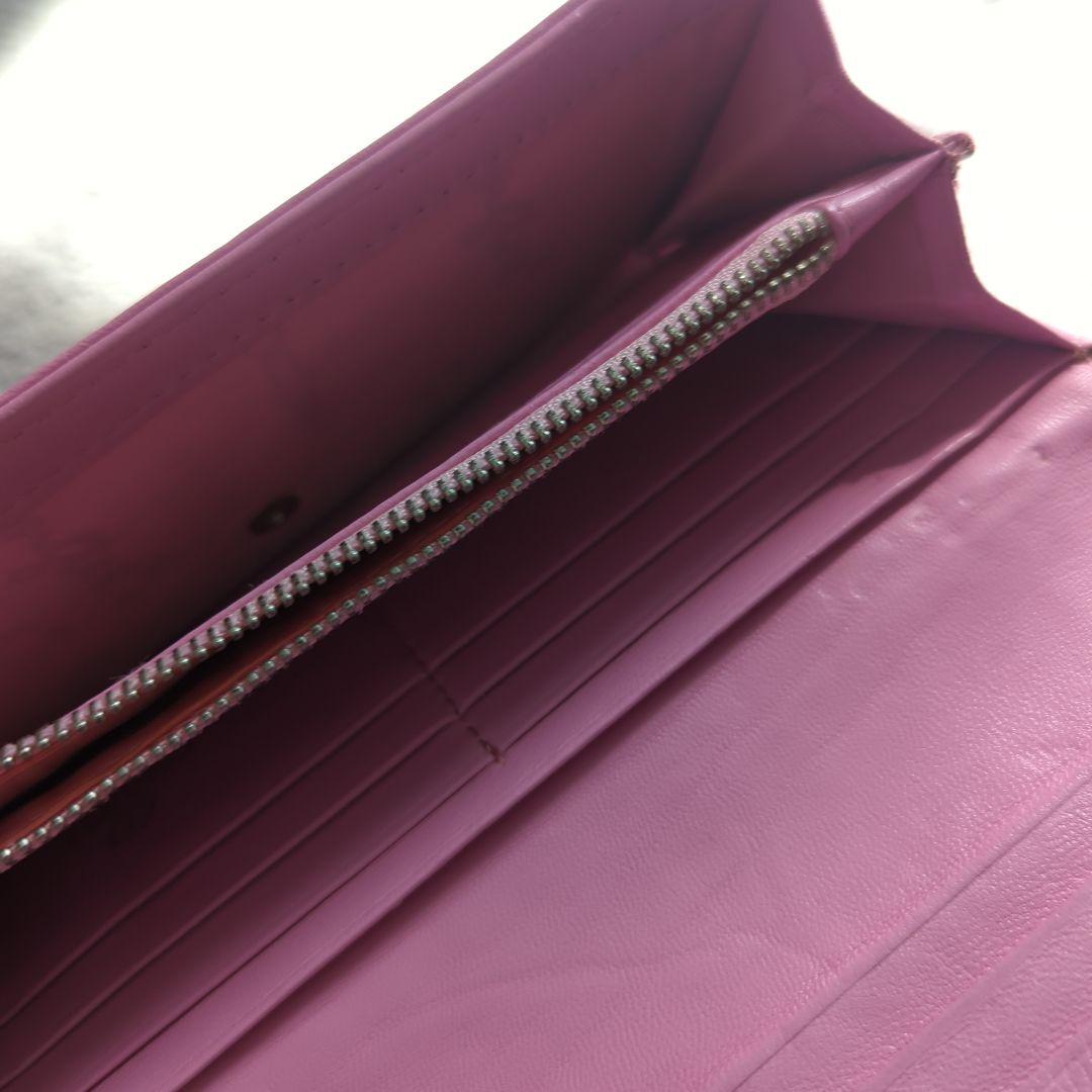 Y*)様 ピンク ノベルティ キルティング 長財布