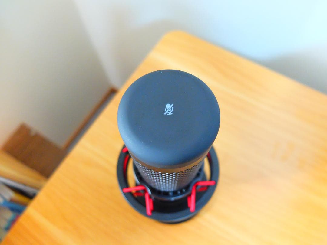 HyperX QuadCast コンデンサーマイク ブラック/レッド