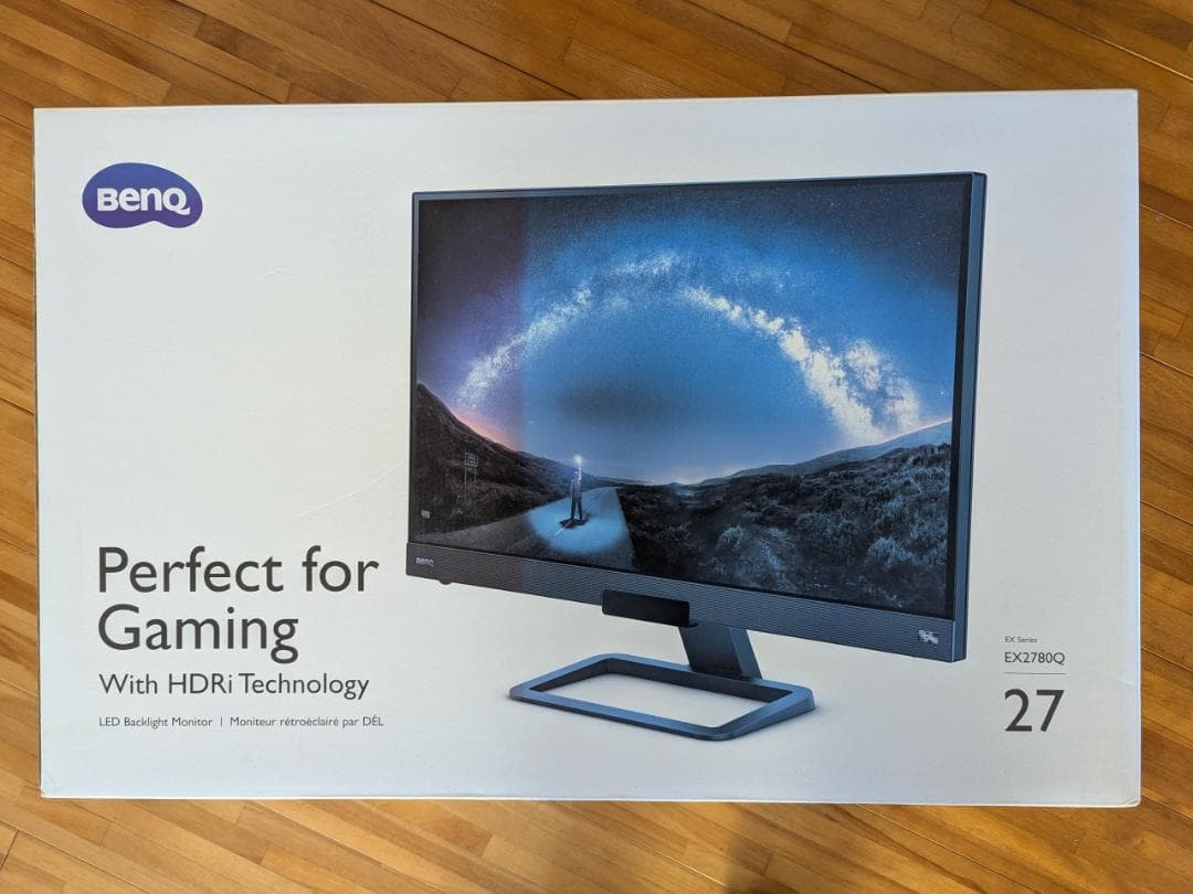 BenQ MOBIUZ ゲーミングモニターEX2780Q 27インチ