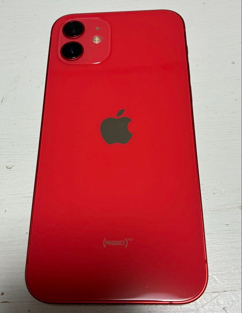 iPhone12本体 64GB レッド