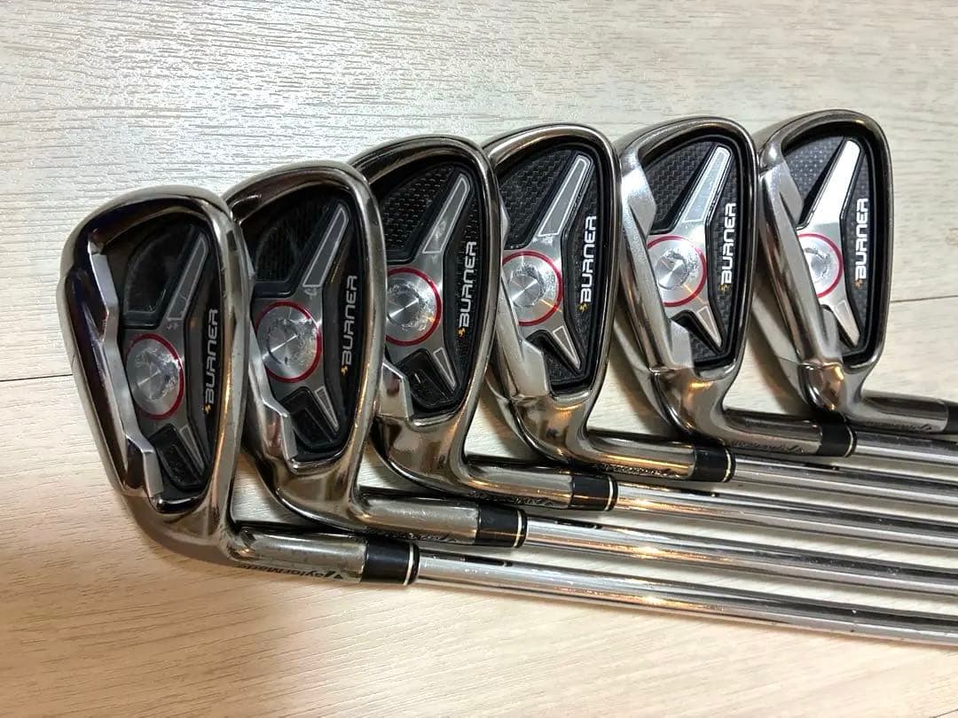 テーラーメイド バーナーBURNER ゴルフクラブ アイアンセット レフティ