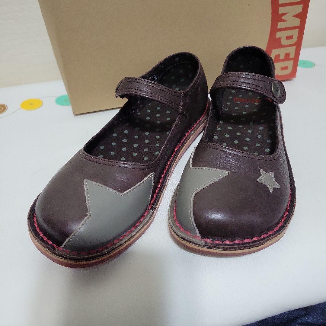 カンペール　ストラップ付きローファー35 【美品】最終価格