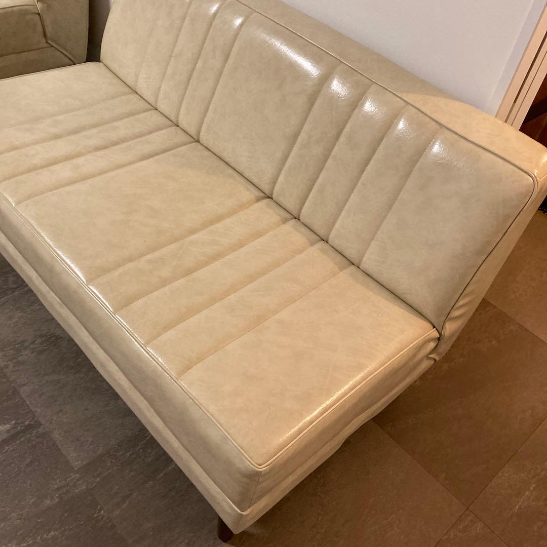 niko and...ソファベンチ/クラシックダイナーシリーズ　オフホワイト