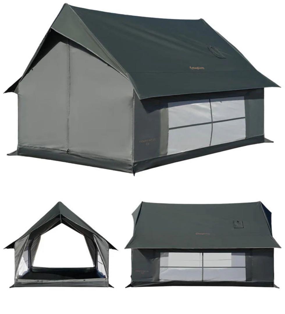 KINGCAMP ロッジ型テントポリコットン2-4人用 テント