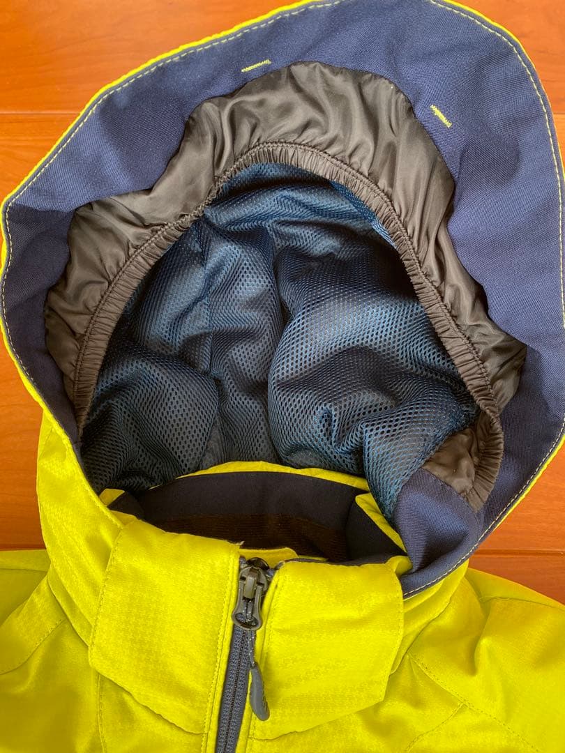 phenix 子ども用スキーウェア 蛍光イエロー/ネイビ