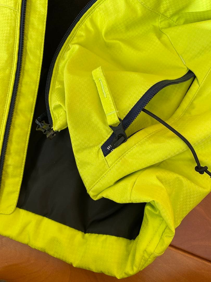 phenix 子ども用スキーウェア 蛍光イエロー/ネイビ