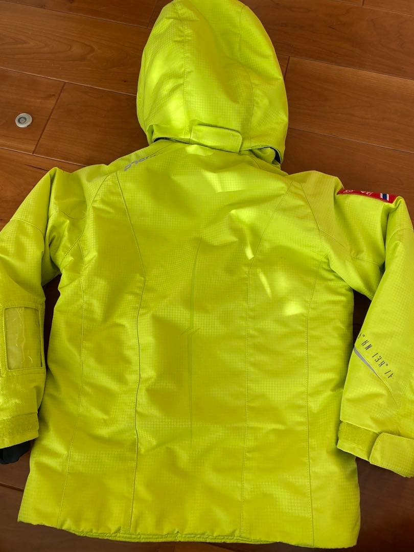 phenix 子ども用スキーウェア 蛍光イエロー/ネイビ