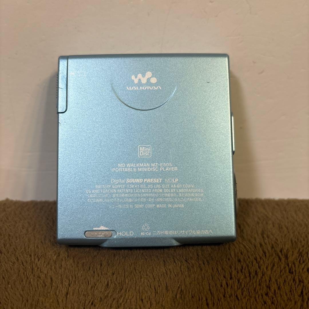 SONY MDウォークマン MZ-E505