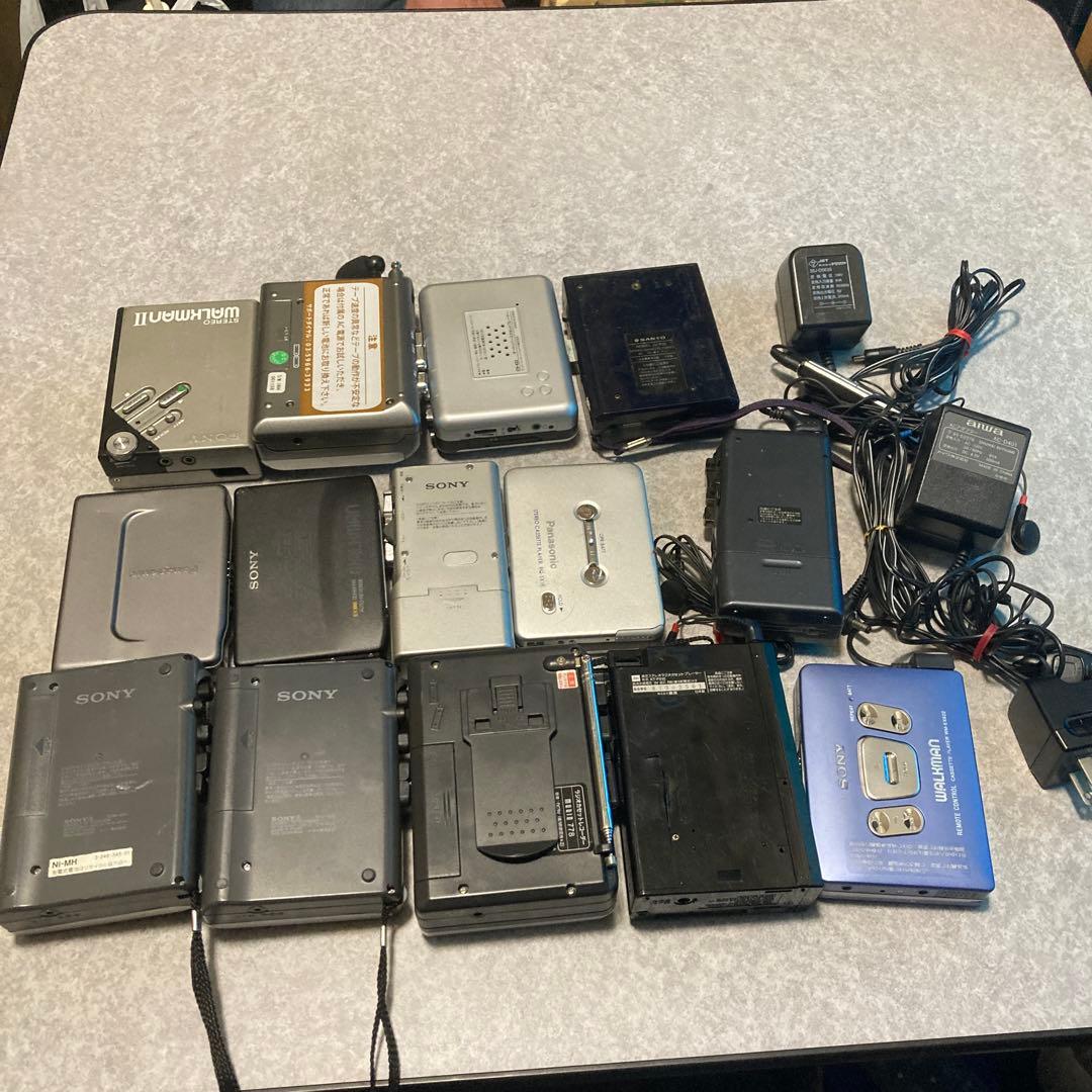 カセットプレーヤーセット　ジャンク