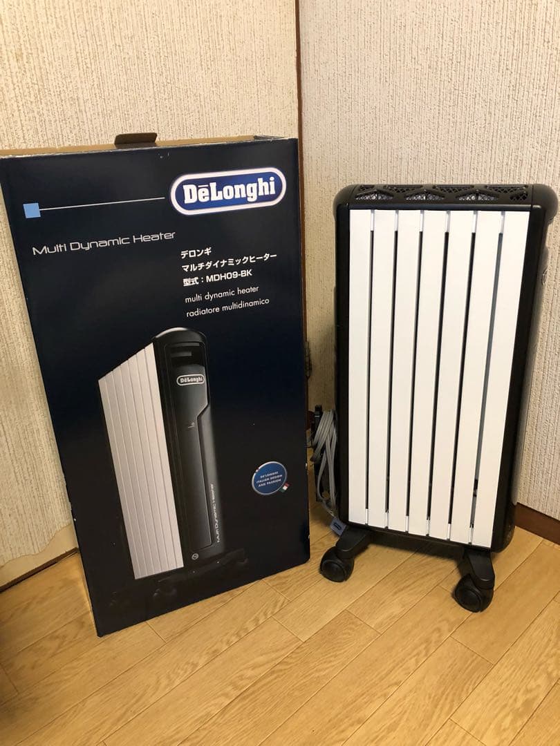 デロンギ マルチダイナミックヒーター リモコン不備あり
