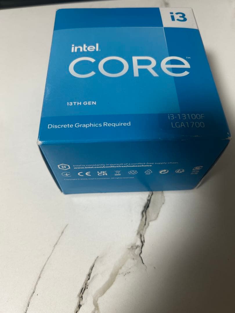 Intel Core i3-13100F 13世代 CPU （動作確認済み）