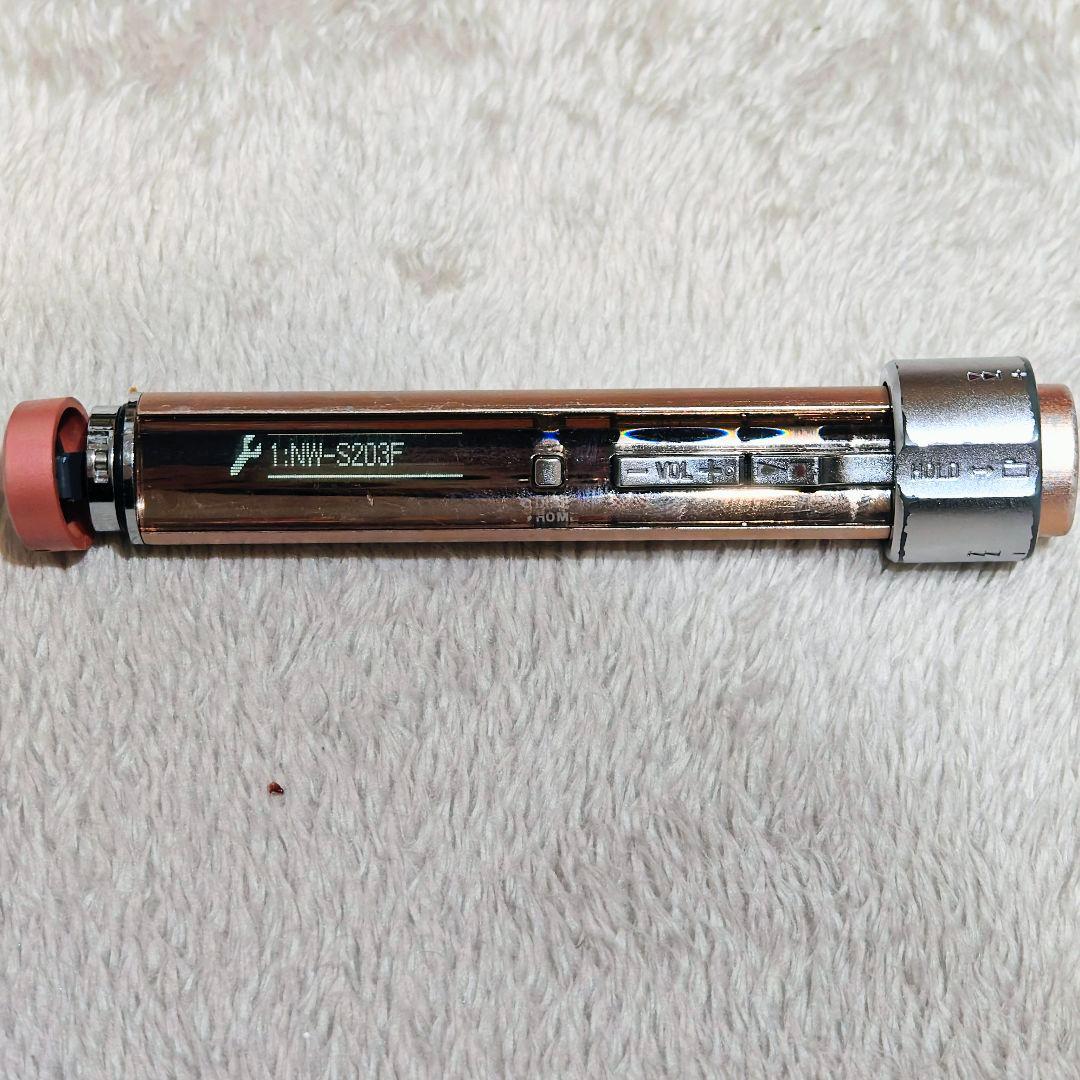 Sony デジタルオーディオプレーヤー 　ウォークマン　NW-S203F　ピンク