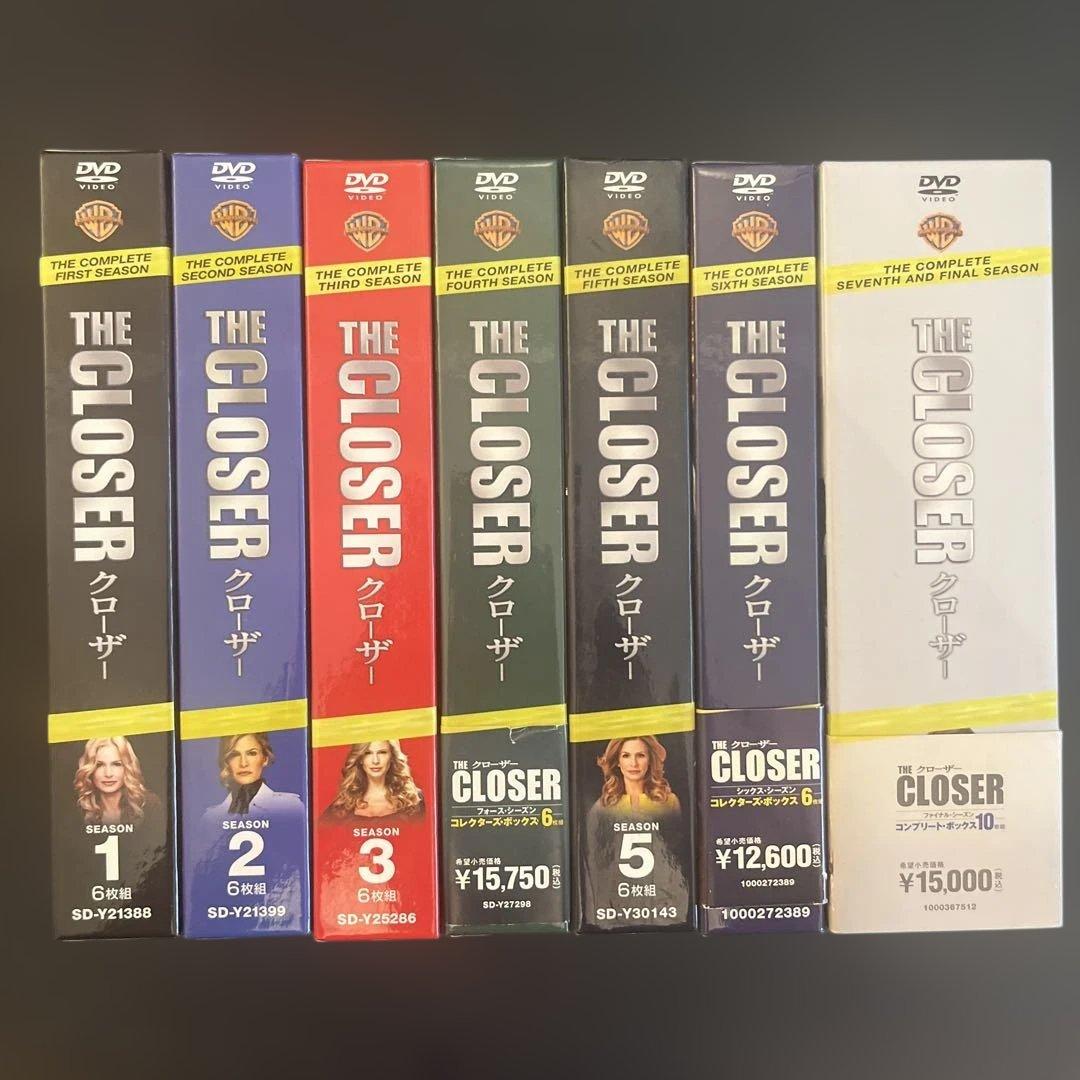 THE CLOSER DVD ボックスセット 全7シーズン　クローザー