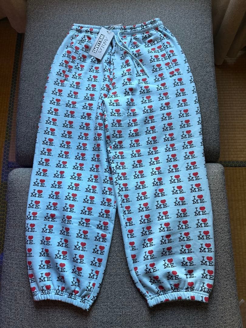 ASHLEY WILLIAMS I ♥︎ ME 水色　カジュアルパンツ