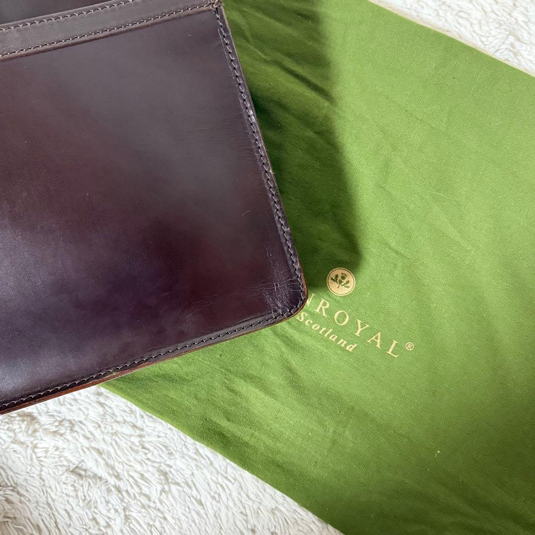 ⭐️未使用級⭐️ GLEN ブリーフケース　ブライドルレザー　ブラウン