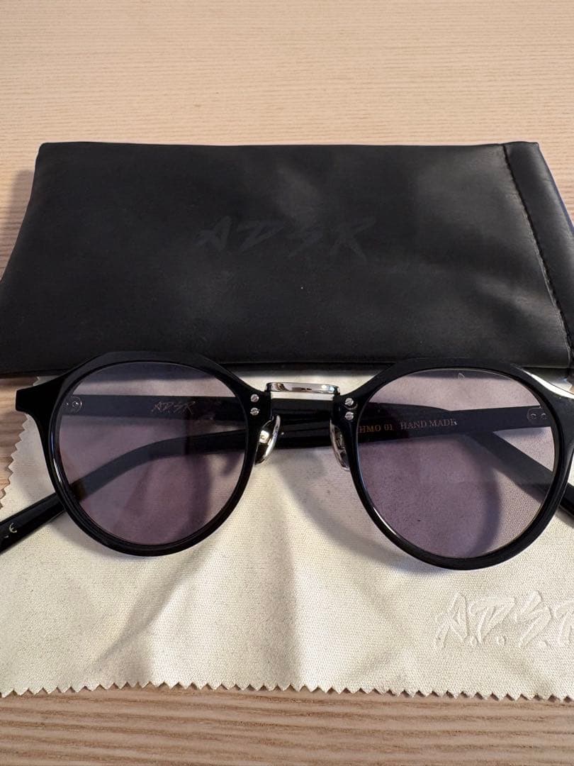 a.d.s.r SATCHMO 01 （ブラック×グレーレンズ）