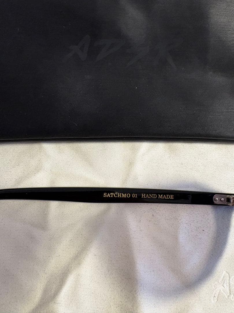 a.d.s.r SATCHMO 01 （ブラック×グレーレンズ）