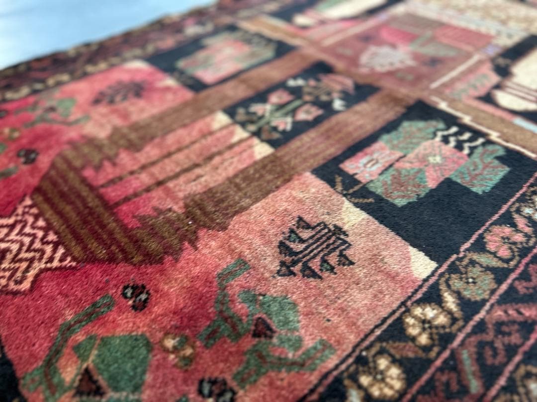 【vintage rug】アフガニスタン産｜75×130｜バルーチ族｜トライバル
