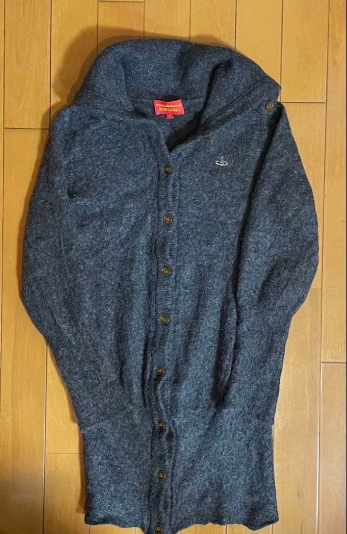 ヴィヴィアンウェストウッド　red label ロングカーディガン