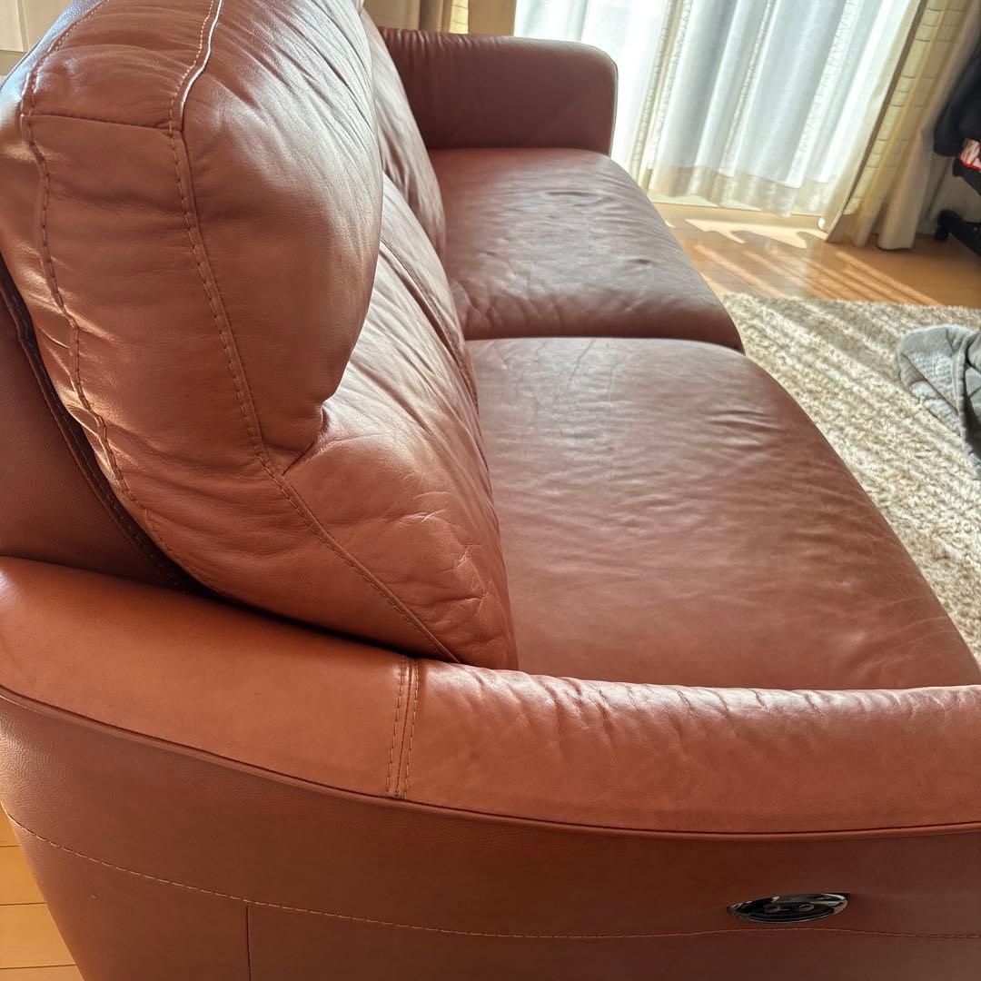 ⭐︎ニトリ⭐︎本革電動リクライニングソファ L502 ブラウン