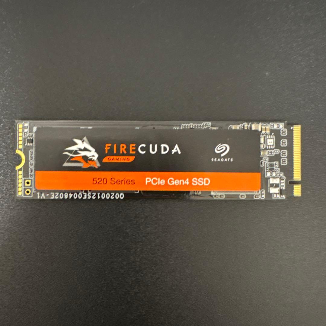 内蔵型SSD Seagate FireCuda 520 M.2 SSD 1TB NVMe