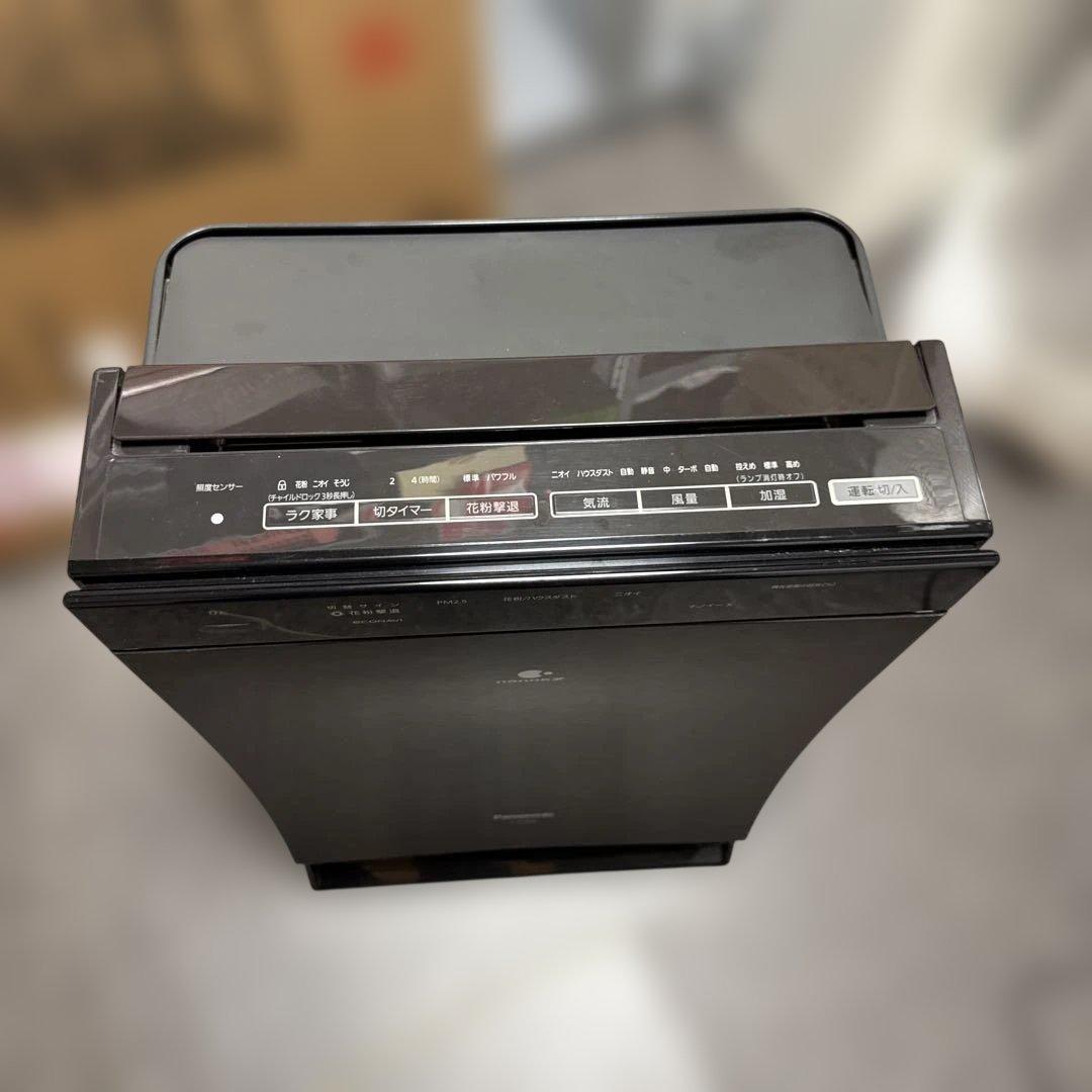 Panasonic パナソニック　加湿空気清浄機　F-VC70XS 木目調