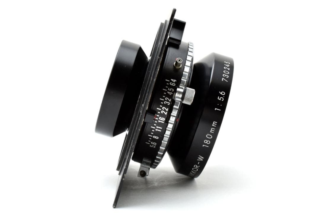 【希少美品】Nikon NIKKOR-W 180mm F5.6 TOYOボード付